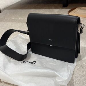 JW PEI faux leather purse with silver hardware